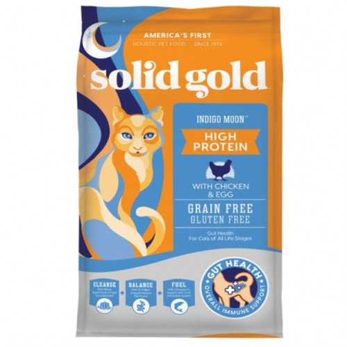 Solid Gold Grain Free Chicken Egg Dry Cat Food Indigo Moon 1